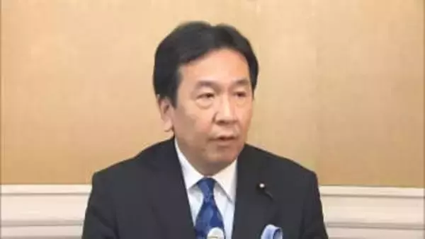 立憲・枝野元代表「複雑な思いないわけではない」と創設者の心情吐露も執行部判断に理解