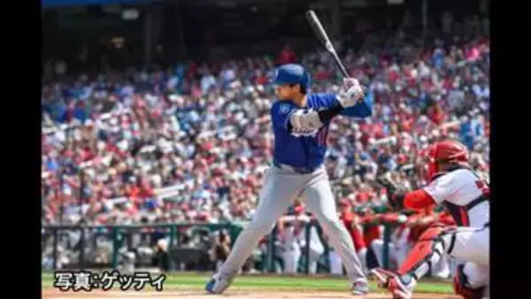 「大谷翔平が今季初ホームラン　開幕から7試合目で豪快同点3ラン、4打点でドジャース快勝に貢献」の画像