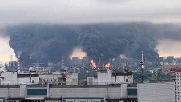 モスクワの石油精製所にドローン命中　火災が発生　エネルギーインフラへの攻撃強めるウクライナ
