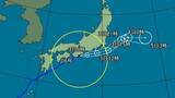 「【台風6号】気象庁が全般気象解説情報　太平洋側で猛烈な雨の見込み　関東甲信では200ミリも」の画像1