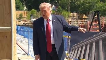 アメリカの連邦高裁「トランプ大統領はホワイトハウスの所有者ではない」一審判断を支持し、宴会場建設の工事差し止め命令