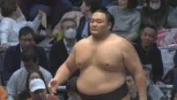 朝乃山が3勝目、錦富士を叩き込み2連勝　過去白星なしの相手に初勝利【大相撲春場所 5日目結果】
