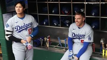 大谷翔平1イニングでタイムリー二塁打＆押し出し四球　フリーマン通算2500安打達成　7回一挙10得点のドジャース大勝