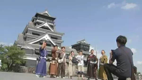 「復興のためにも来て楽しみたい」熊本地震で石垣40カ所崩れた熊本城　発生から17日目…安全確認し一般公開再開
