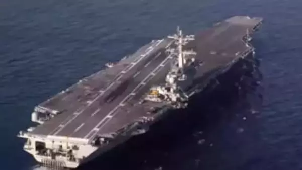 アメリカ原子力空母「エイブラハム・リンカーン」が中東到着　イラン情勢緊迫で態勢強化
