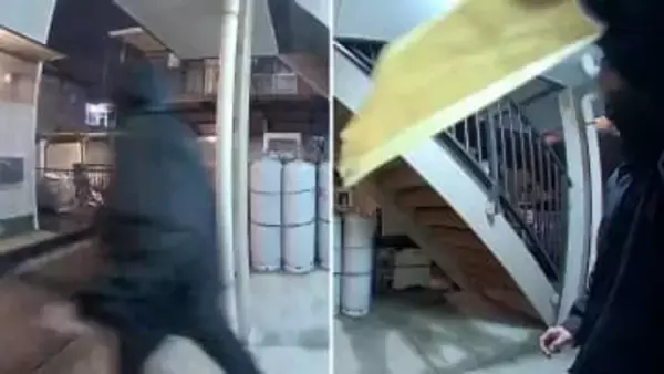 「おい警察呼んだぞ！逃げんな」クリスマスの真夜中に防犯カメラを目隠し…全身黒ずくめの不審者が慌てて逃走　千葉・柏市