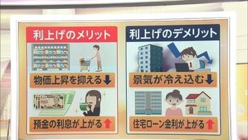 【解説】「景気より物価高対策に転換？」日銀0.75%→1%に利上げの公算大　なぜ利上げすると物価高を抑制できるのか？