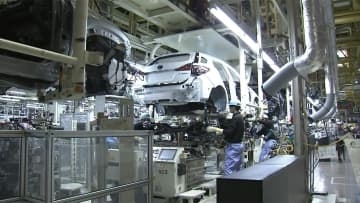 トヨタ 来月世界で生産10万台減　上海の“ロックダウン”が影響