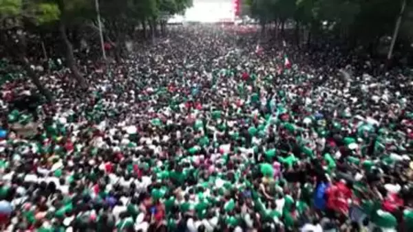 メキシコ代表の勝利祝い首都に約140万人の群衆殺到　4人死亡…3人は窒息死　【FIFAワールドカップ2026】
