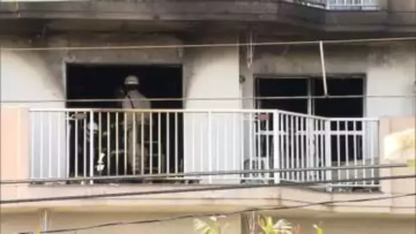 「大きな爆発音みたいな…」集合住宅で火事　1人死亡…身元不明　4階建て2階の部屋から出火　群馬・前橋市