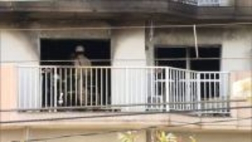 「大きな爆発音みたいな…」集合住宅で火事　1人死亡…身元不明　4階建て2階の部屋から出火　群馬・前橋市