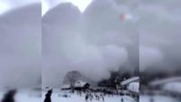スキー客を襲う雪煙…世界各地で相次ぐ“雪崩”イタリアでは3人死亡、アメリカで8人死亡1人不明　日本でも3連休は雪崩や落雪に要注意