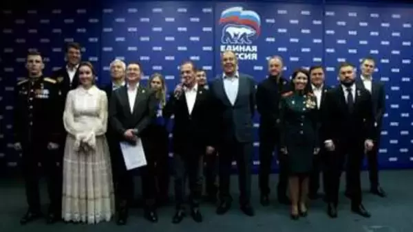ロシア下院選で与党圧勝へ　過去最多355議席の見通し　EUは「民主主義の後退」と批判