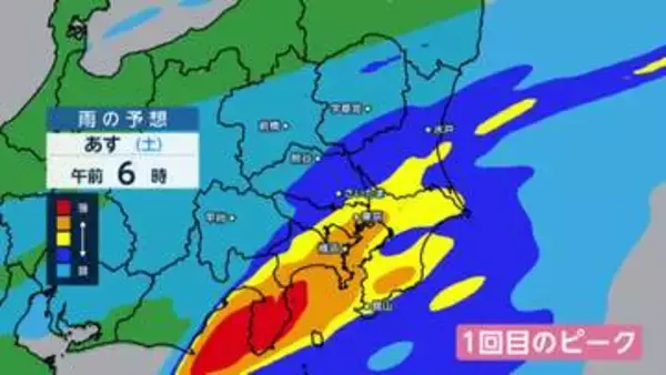【台風情報】ダブル台風　大雨ピークは2回　8号はあす早朝～昼前、災害級の恐れ　7号はあす午後5時～9時頃がピークの見通し