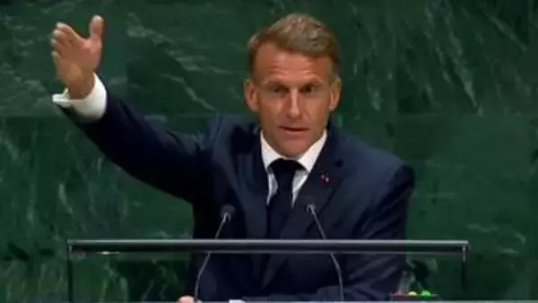 フランス・マクロン大統領「ジャングルの掟のもとで生きるのか」　国連総会で“力による支配”に警鐘　ガザやAIにも言及