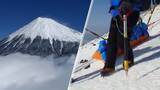 「冬の富士山に“無謀登山”の中国人男性を命懸けの救助　「登山道閉鎖中」は認識　専門家「危ないどころか自殺行為」」の画像1