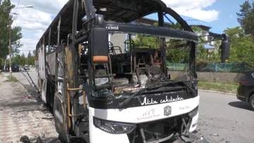ドネツク州で路線バスにドローン攻撃　8人死亡　親ロシア派トップがウクライナを非難