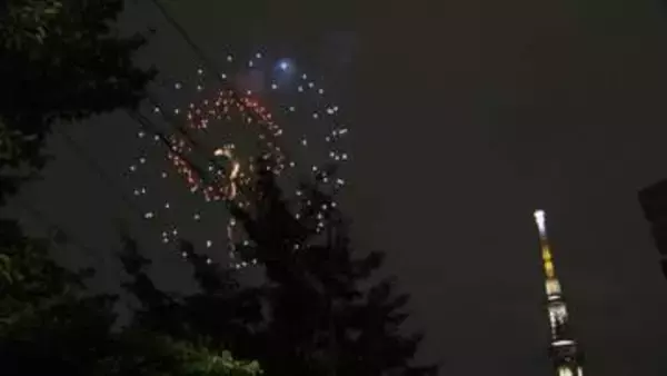 “隅田川花火大会”2万発が夜空を彩る　92万人が観覧　DJポリスも出動