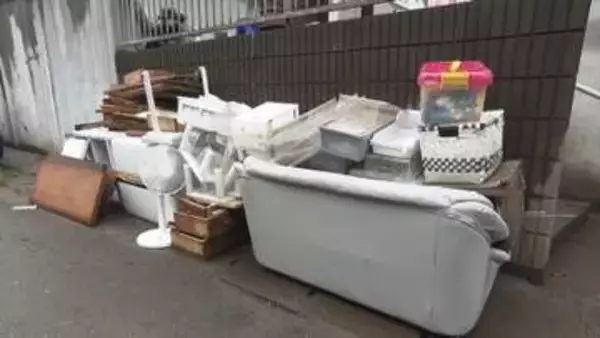 「1階は全滅」災害ゴミが山積みに　仮置き場は車の長い列　千葉市で250棟が床上・床下の浸水被害に
