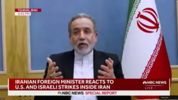 イラン・アラグチ外相　最高指導者ハメネイ師やぺゼシュキアン大統領は「私の知る限り生きている」米メディアのインタビューで主張