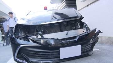 「パトカー真ん中を通ります」ニセ“覆面パトカー”で飲酒運転事故　逮捕の2人「緊急走行の気持ち良さ感じたかった」