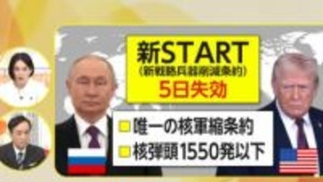 【解説】米露核軍縮条約「新START」5日に失効　トランプ大統領は米露中3カ国の新条約に意欲も核競争リスク高まる