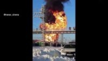 「熱くて、熱くてたまらない！」ガソリン積んだ貨物列車5両が脱線　燃料タンク爆発…死者は確認されず　ロシア