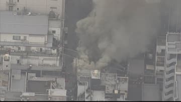 JR小倉駅前商店街で火事…消火活動続く　複数に延焼　福岡・北九州市