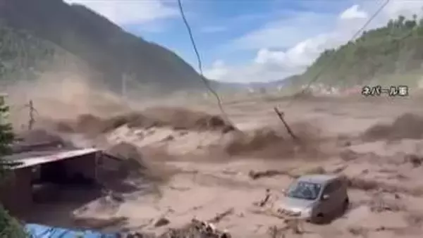 日本人5人安否不明のネパール山岳地帯大規模土石流で死者162人・484人不明に　中国側でも3人死亡・558人不明