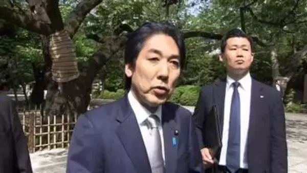 【速報】城内大臣が靖国神社参拝　春の例大祭で高市内閣の閣僚で今回初「英霊に感謝。世界の平和と安定に今後も貢献」