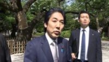 【速報】城内大臣が靖国神社参拝　春の例大祭で高市内閣の閣僚で今回初「英霊に感謝。世界の平和と安定に今後も貢献」