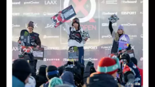 スノーボードスロープスタイルW杯第2戦で村瀬心椛選手（21）が今季初優勝　ミラノ・コルティナ五輪ヘ弾み