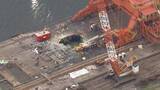「作業員3人死亡、1人海に落ち行方不明　クレーン解体工事中に重り部分落下し足場崩落　業務上過失致死傷の疑いも視野　川崎市」の画像1