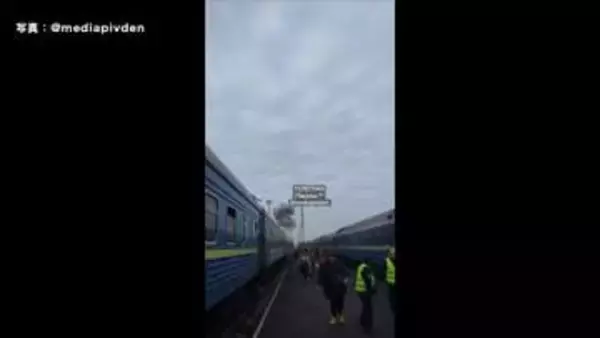 ウクライナ・ポーランド国境付近にドローン攻撃　周辺には英ジョンソン元首相乗せた外交列車も