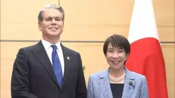 高市総理が来日中のベッセント財務長官と会談　円安「過度な変動は望ましくない。財務省と緊密に連携とっていく」