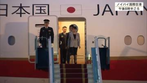 高市総理　先ほどハノイ到着　ベトナム・オーストラリアでの首脳会談へ