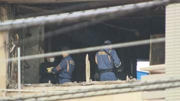 出火場所に電気ストーブやサーキュレーター見つかる　北区滝野川第三小学校火災