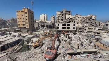 ガザで住宅ビル倒壊　子供含む21人死亡45人負傷　100人近く閉じ込めか　イスラエル軍の攻撃で損傷も住民暮らす