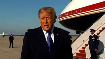 トランプ大統領、選挙集会への参加中止から一転　接戦の2州を訪問へ　疲労を問う記者に「体調は万全だ」と猛反論