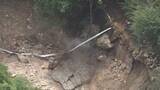 「孤立状態だった登山者ら、仮の橋で下山　北アルプスの麓で土石流発生　本格的な復旧めど立たず　長野・安曇野市」の画像1