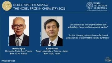 【速報】東京理科大学の硤合憲三名誉教授がノーベル化学賞受賞