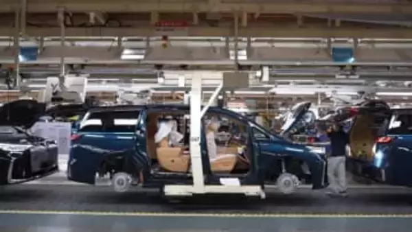 中国の新車販売台数が過去最多更新　2025年は前年比9.4％増の3440万台…うち半分がEVなど新エネルギー車に