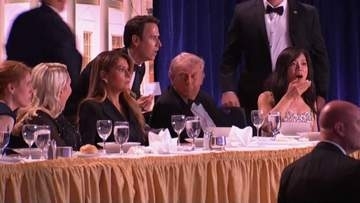 トランプ大統領「容疑者は逮捕された」このあと記者会見へ　ホワイトハウス記者会主催の晩さん会で発砲音