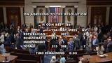 「アメリカ連邦議会下院がトランプ大統領の議会承認のないイラン軍事行動を制限する決議案を可決　共和党から造反議員も」の画像1