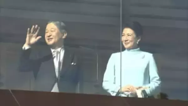 天皇陛下「穏やかで良い年となるよう」皇居で新年一般参賀　悠仁さま初参加で初めて“親子”3代揃ってのご出席