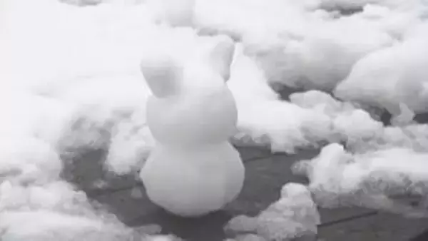 “30年に一度”渇水被害のダムに“恵みの雨”も底から69年前の“小学校跡地”出現　“ひな祭り寒気”草津で積雪14cm