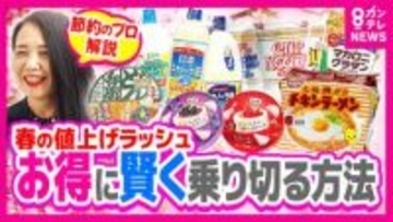 4月から“2798品目”値上げも「まずは固定費の見直し」節約のプロがアドバイス「食費は手取りの15％以内に」止まらぬ値上げラッシュ「夏から本格的に値上げ」専門家が警告　背景にはイラン情勢