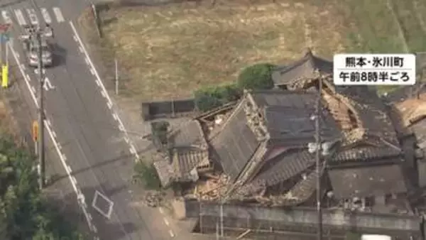 熊本・八代市に約50センチ隆起した段差　高速道路や橋の損傷相次ぐ　厳しい暑さのなかで避難生活【令和8年熊本地震】