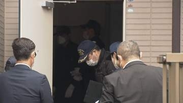 “指示役”とみられる夫婦・竹前海斗容疑者と妻の美結容疑者の横浜市の自宅を家宅捜索　栃木・上三川町強盗殺人事件