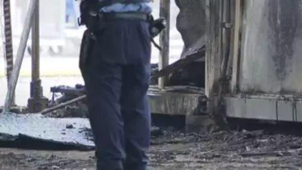 陸自・朝霞駐屯地でゴミ置き場が燃える火事　出火原因は不明　けが人なし